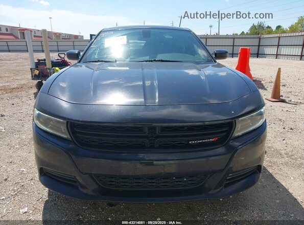 2C3CDXBG7NH200742 2022 DODGE CHARGER Black Սալոնի հետևի տեսք