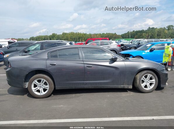 2C3CDXBG8LH152827 2020 DODGE CHARGER Серый Вид задней части салона
