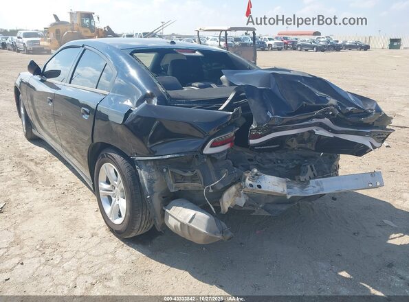 2C3CDXBG8LH217630 2020 DODGE CHARGER Black Задня ліва чверть