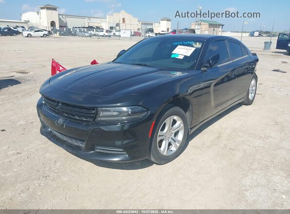 2C3CDXBG8LH217630 2020 DODGE CHARGER Black Передня ліва чверть