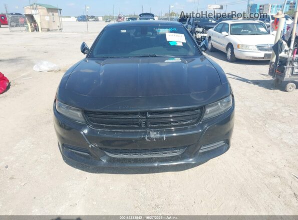 2C3CDXBG8LH217630 2020 DODGE CHARGER Black Вид задньої частини салону