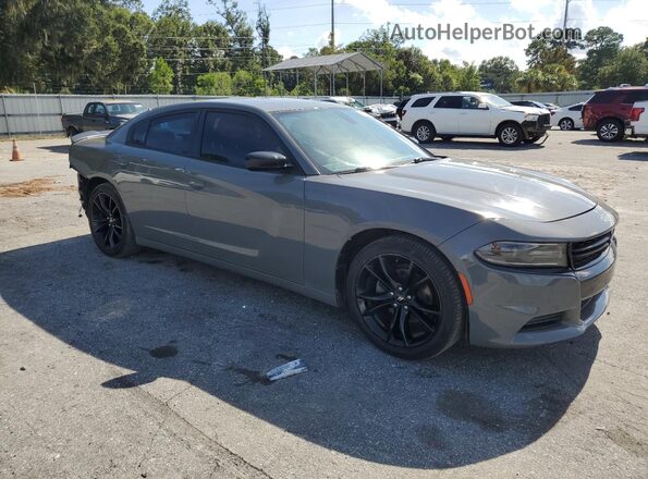 2C3CDXBG9JH196770 2018 DODGE CHARGER Gray 