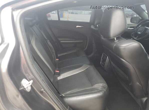 2C3CDXBG9LH100980 2020 DODGE CHARGER Gray Rear seats view