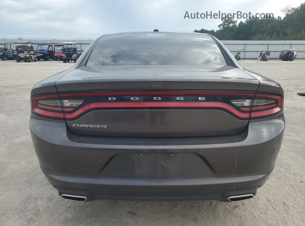 2C3CDXBG9LH100980 2020 DODGE CHARGER Gray Rear view