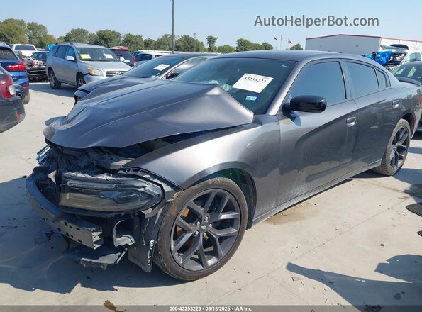 2C3CDXBG9LH111767 2020 DODGE CHARGER Gray Front left