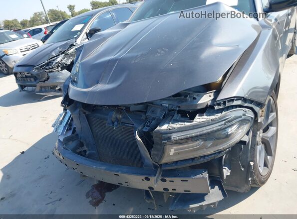 2C3CDXBG9LH111767 2020 DODGE CHARGER Gray Rear interior view