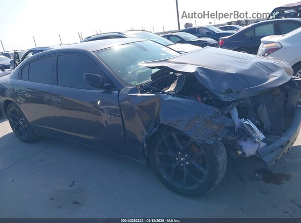 2C3CDXBG9LH111767 2020 DODGE CHARGER Gray 360 interior view