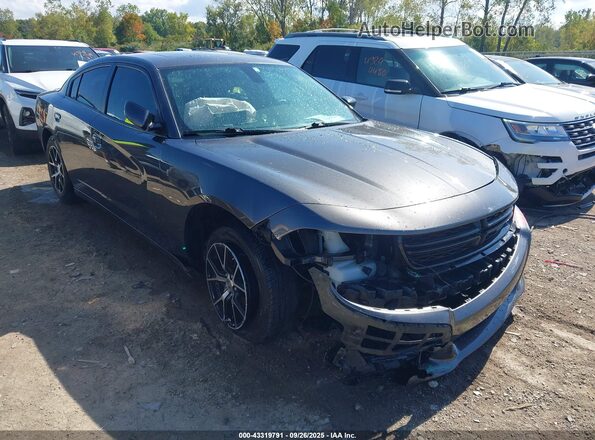 2C3CDXBG9LH144512 2020 DODGE CHARGER Gray Front view