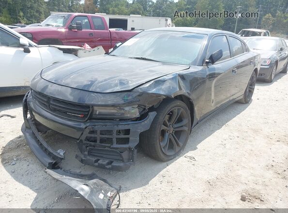 2C3CDXBGXLH111034 2020 DODGE CHARGER Black Front left