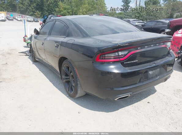 2C3CDXBGXLH111034 2020 DODGE CHARGER Black Rear left