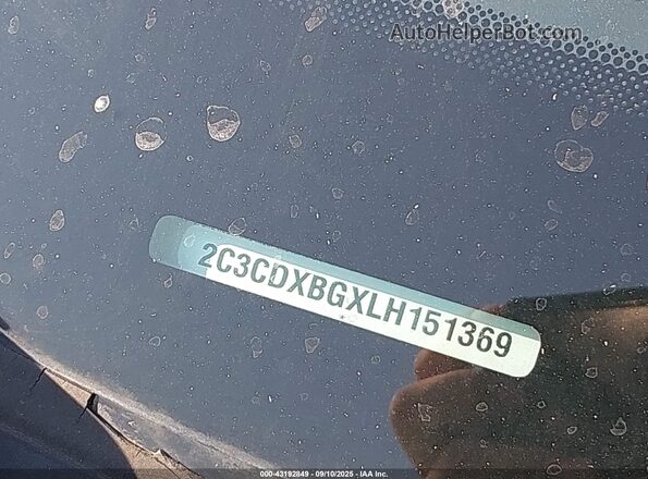 2C3CDXBGXLH151369 2020 DODGE CHARGER Purple 