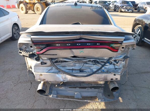 2C3CDXCT1LH219795 2020 DODGE CHARGER Silver Front view