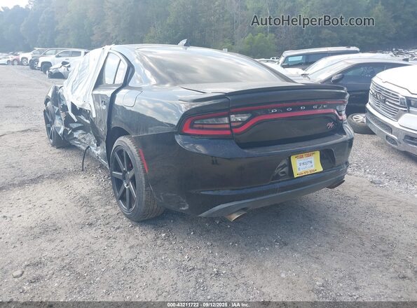 2C3CDXCT3GH178804 2016 DODGE CHARGER Black უკანა მარცხენა