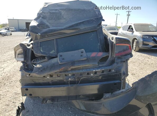 2C3CDXCT4LH220262 2020 DODGE CHARGER Black Rear view