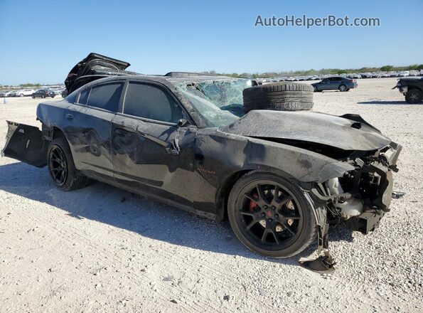 2C3CDXCT4LH220262 2020 DODGE CHARGER Black Front right