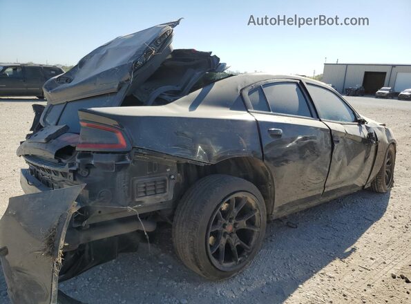 2C3CDXCT4LH220262 2020 DODGE CHARGER Black Rear right