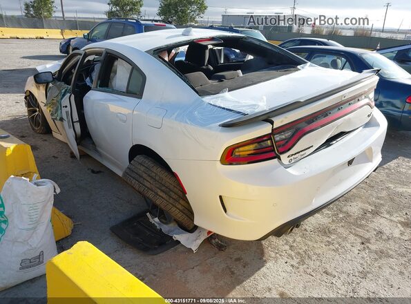 2C3CDXCT5LH183531 2020 DODGE CHARGER White Rear left