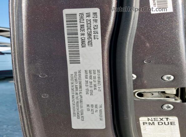 2C3CDXCT5MH574227 2021 DODGE CHARGER Серый 