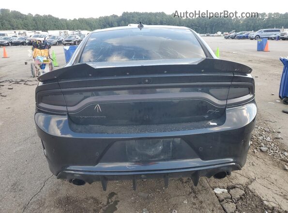 2C3CDXCT6LH173378 2020 DODGE CHARGER Black Rear view
