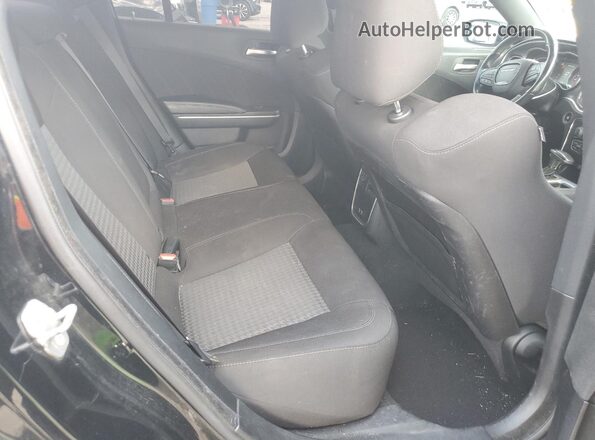 2C3CDXCT6LH173378 2020 DODGE CHARGER Black Rear seats view