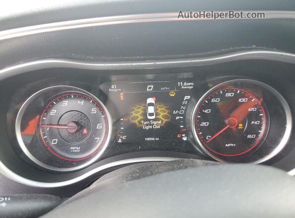 2C3CDXCT6LH173378 2020 DODGE CHARGER Black Instrument cluster view