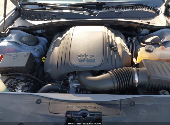 2C3CDXCT6NH235820 2022 DODGE CHARGER Gray Вид ззаду