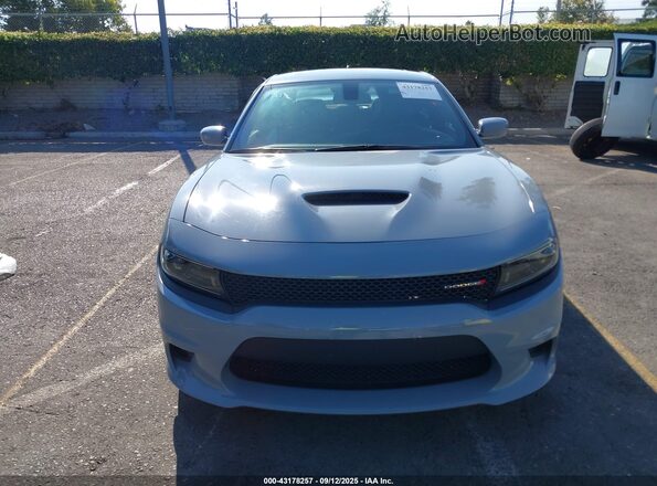 2C3CDXCT6NH235820 2022 DODGE CHARGER Gray Вид щитка приладів