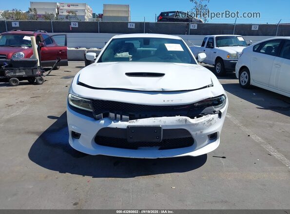 2C3CDXCT6NH259292 2022 DODGE CHARGER White Vista frontal