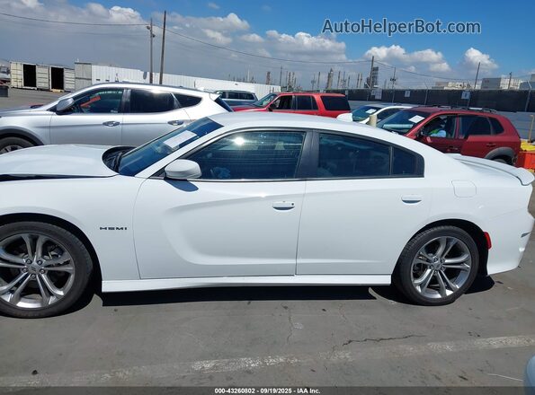 2C3CDXCT6NH259292 2022 DODGE CHARGER White Vista interior de 360 grados