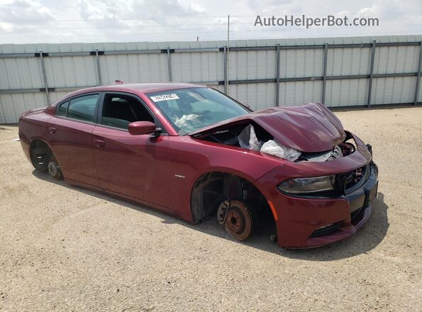 2C3CDXCT9JH162405 2018 DODGE CHARGER Maroon 