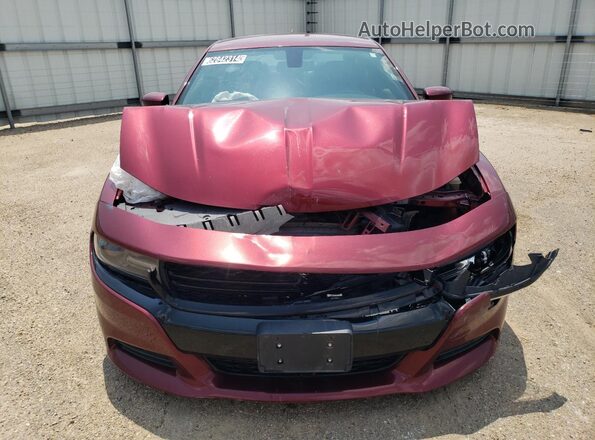 2C3CDXCT9JH162405 2018 DODGE CHARGER Maroon 
