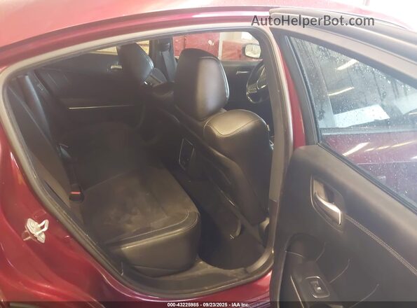 2C3CDXCTXLH200260 2020 DODGE CHARGER Бордовый Вид наклейки с VIN-кодом