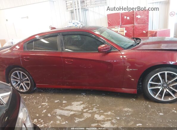 2C3CDXCTXLH200260 2020 DODGE CHARGER Бордовый Панорамный вид салона 360°