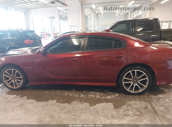 2C3CDXCTXLH200260 2020 DODGE CHARGER Бордовый 