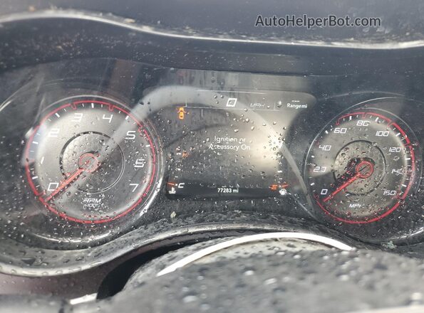 2C3CDXCTXLH204700 2020 DODGE CHARGER Белый Вид щитка приборов