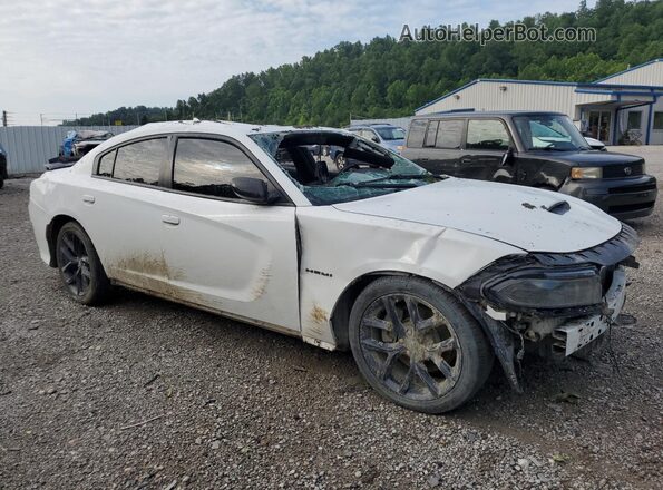 2C3CDXCTXLH204700 2020 DODGE CHARGER Белый Передняя правая четверть