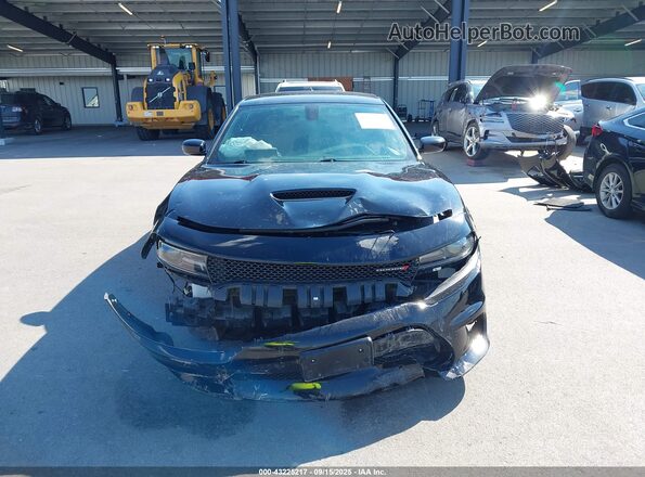 2C3CDXCTXMH514587 2021 DODGE CHARGER Black Вид задньої частини салону