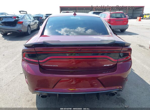 2C3CDXEJ4JH220674 2018 DODGE CHARGER Maroon 
