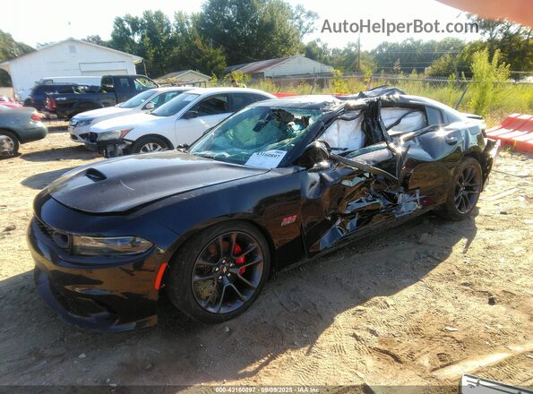 2C3CDXGJ0LH157606 2020 DODGE CHARGER Black Передня ліва чверть