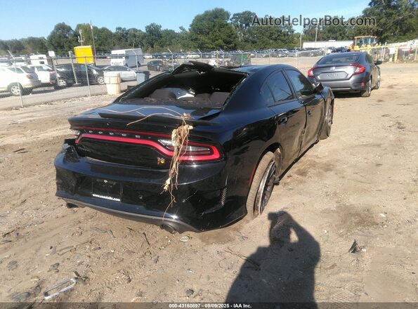 2C3CDXGJ0LH157606 2020 DODGE CHARGER Black Задня права чверть
