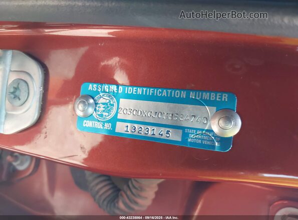 2C3CDXGJ0MH584740 2021 DODGE CHARGER Оранжевый 