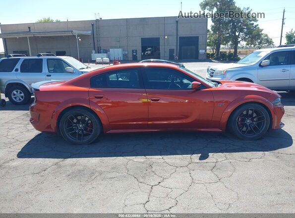 2C3CDXGJ0MH584740 2021 DODGE CHARGER Оранжевый 