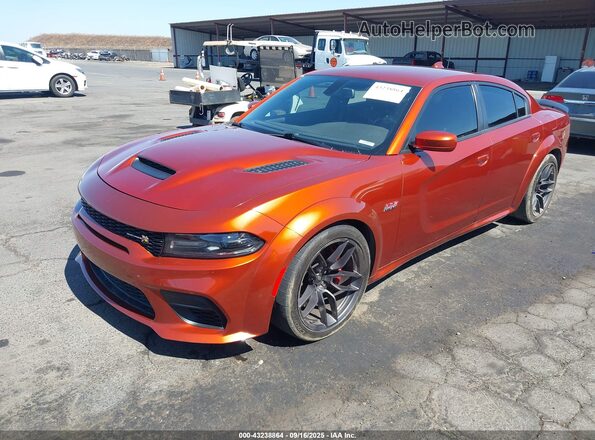 2C3CDXGJ0MH584740 2021 DODGE CHARGER Оранжевый 
