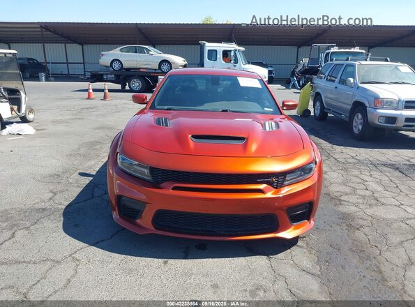 2C3CDXGJ0MH584740 2021 DODGE CHARGER Оранжевый 