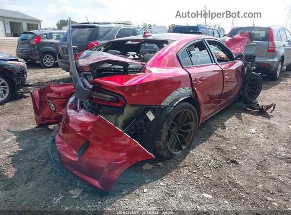 2C3CDXGJ1KH580838 2019 DODGE CHARGER Red Tył prawy