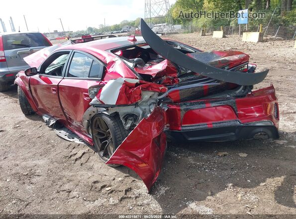 2C3CDXGJ1KH580838 2019 DODGE CHARGER Red Tył lewy