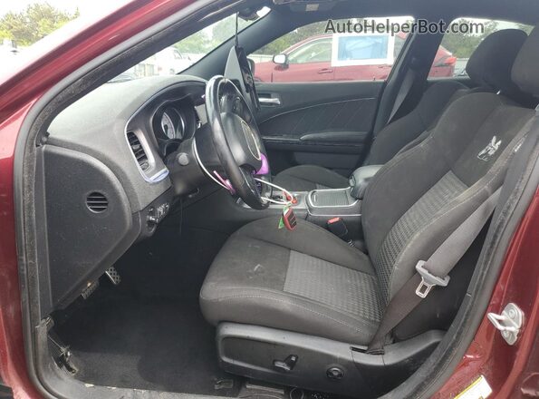 2C3CDXGJ2LH201508 2020 DODGE CHARGER Red Front interior view