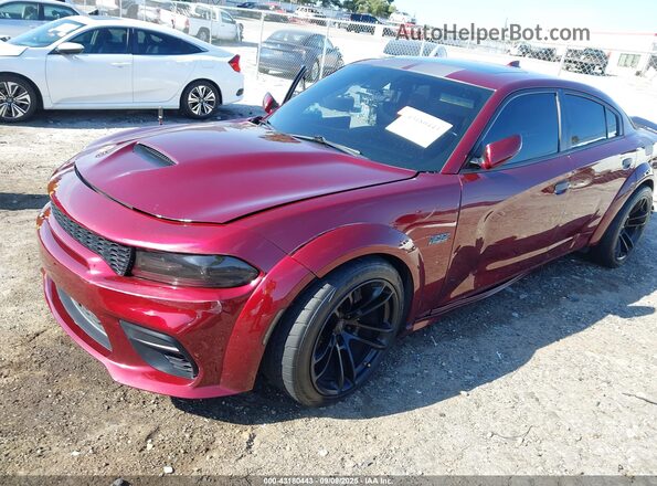 2C3CDXGJ3LH116225 2020 DODGE CHARGER Burgundy Przód lewy