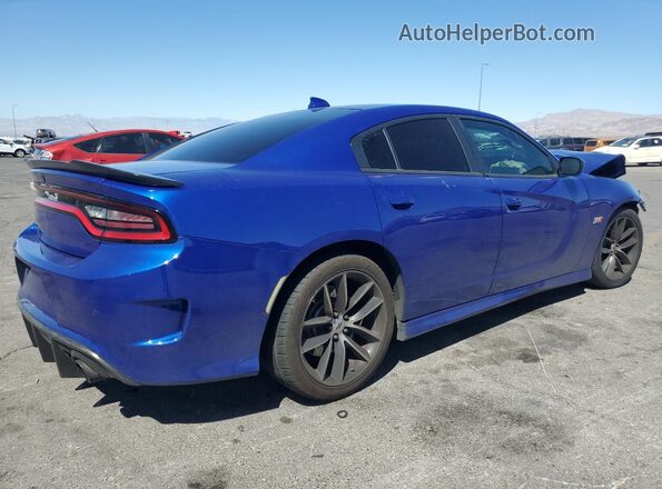 2C3CDXGJ4JH279785 2018 DODGE CHARGER Blue 