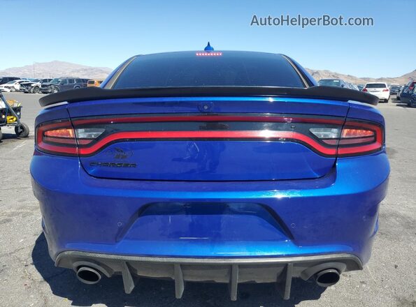 2C3CDXGJ4JH279785 2018 DODGE CHARGER Blue 